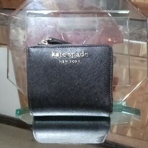 Kate Spade Elegant Black Zip Wallet